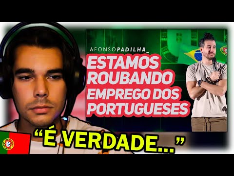 Português reage a AFONSO PADILHA - PRENDERAM MINHA MÃE NO AEROPORTO