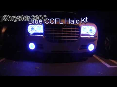 Chrysler 300C CCFL Blue Halo Kit by Advanced Automotive Concepts