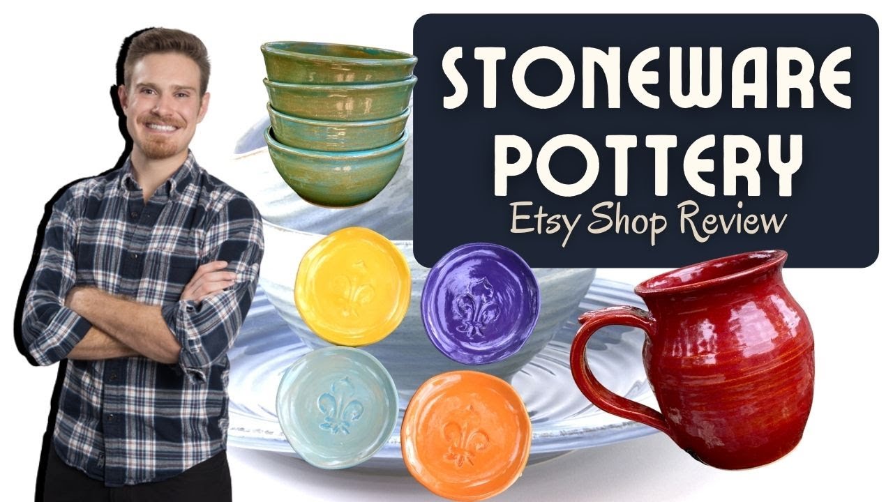 Stoneware Pottery Etsy Shop Review | Selling on Etsy | Etsy Selling Tips | How to Sell on Etsy