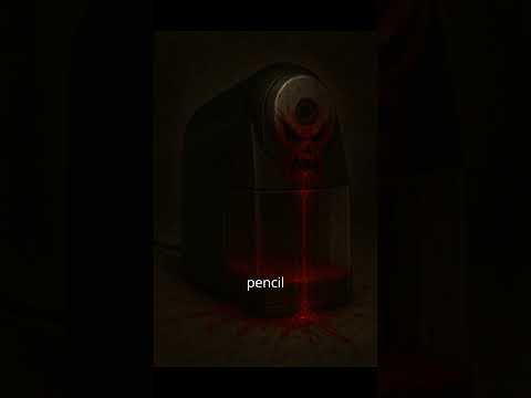 Evil Pencil Sharpener Story   #horror #scary