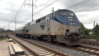Amtrak and SEPTA at Crum Lynne and Eddystone