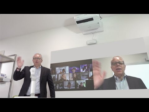 Schermo Interattivo con Videoproiettore Laser EPSON e Lavagna 100"