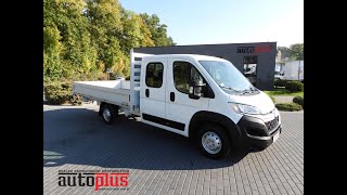 Ciężarówka burtowa < 3.5t Citroen JUMPER SKRZYNIA PODWÓJNA KABINA DOKA 7 MIEJSC PNEUMATYKA KLIMATY na sprzedaż - Obrazek 4 | Autoline PL Ciężarówka burtowa < 3.5t Citroen JUMPER SKRZYNIA PODWÓJNA KABINA DOKA 7 MIEJSC PNEUMATYKA KLIMATY | Obrazek 4 - Autoline