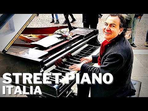 Astonishing street piano performance by musician Paolo Zanarella [Padua, Italy]