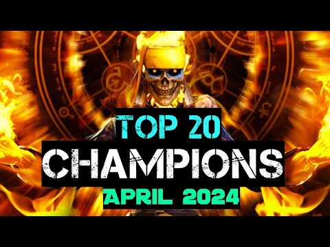 MCOC Top 20 Champions April 2024 || Marvel Contest of Champions || Best Champions