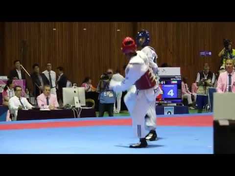 Universiade Taekwondo Men's -74kg Iran vs. France