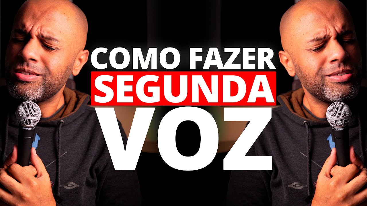 Como fazer SEGUNDA VOZ na hora de cantar (Exercícios com Música)