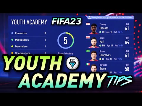 FIFA 23: YOUTH ACADEMY TIPS