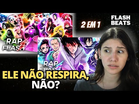 REACT - SPEEDLORD AKATSUKI (Naruto) e SPEEDLORD 2 - ESPADACHINS (Animes)|Flash Beats (Prod. Hunter)