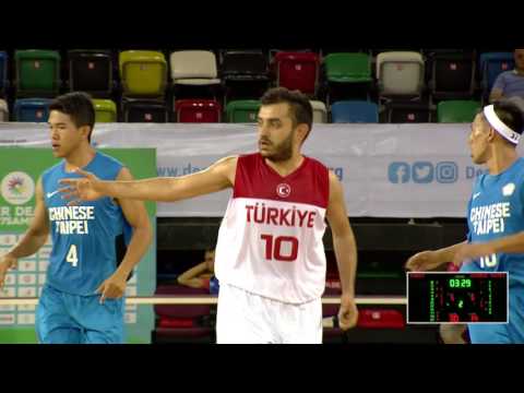 2017 07 21 BASKETBALL MEN TURKEY CHİNESE TAIPEI DEAFLYMPICS2017