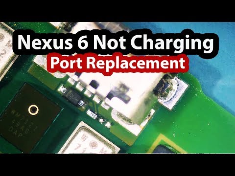 Nexus 6 Not Charging - Damaged charging Port Replacement