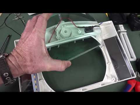 Magnifying Lamp Sony Battery LED Hack