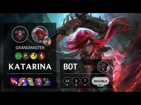 Katarina Bot vs Lucian - BR Grandmaster Patch 11.8