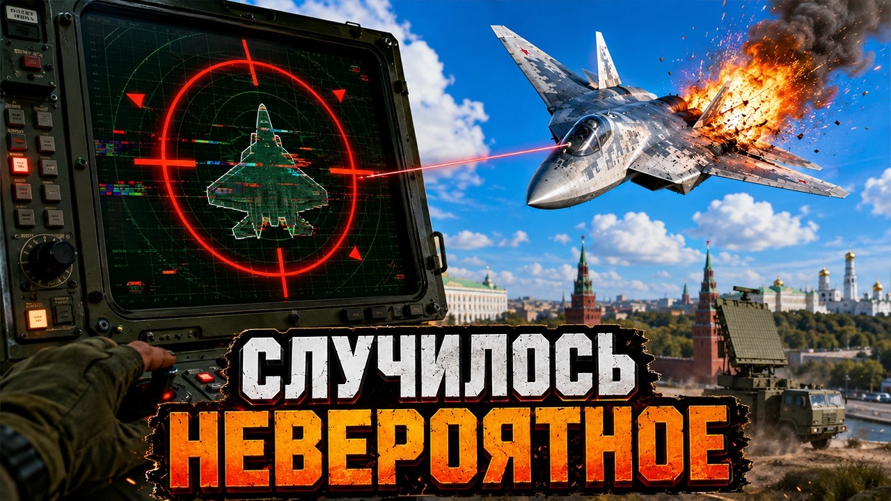 🔥 СУ-57 СБИЛИ БЕЗ РАКЕТЫ ВСУ? РОССИЯ САМА БЬЁТ ПО СВОИМ. Вот что Украина сдела?