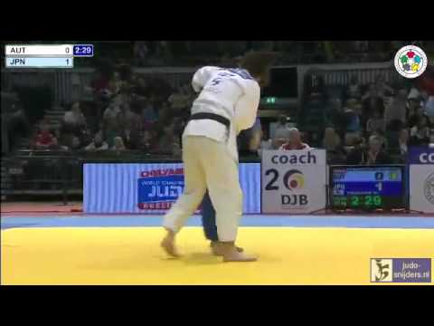 Judo 2013 Grand Prix Dusseldorf: Unterwurzacher (AUT) - Tsugane (JPN) [-63kg]