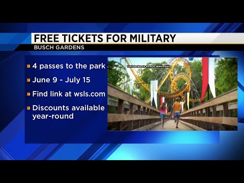 Busch Gardens Williamsburg Military Tickets 02/2022 Busch Gardens Williamsburg Military Tickets 02/2022