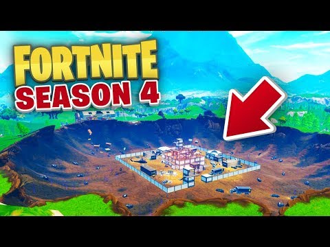 NEW DUSTY DIVOT CRATER! – Fortnite Battle Royale SEASON 4 LIVE