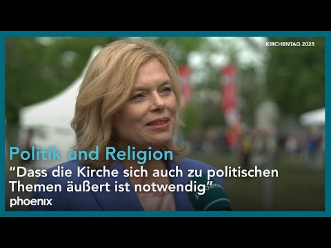 Interview mit Julia Klöckner (Bundestagspräsidentin) u.a. zur Bedeutung von Religion und Politik