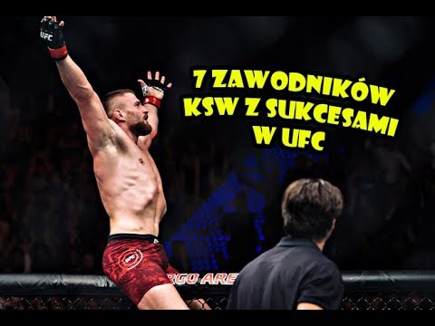 7 ZAWODNIKÓW KSW Z SUKCESAMI W UFC