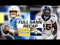 Chargers vs Broncos: Bolts Big Win Keeps Playoff Hopes Alive & Herbert Breaks Record | CBS Sports HQ