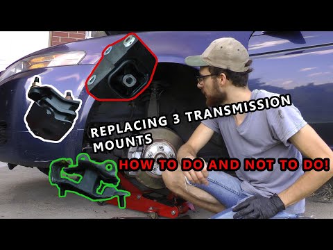 Replacing Acura TL Transmission Mounts! Do's and Don'ts!
