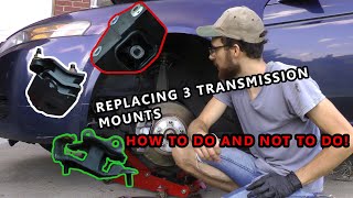 Replacing Acura TL Transmission Mounts! Do's and Don'ts!