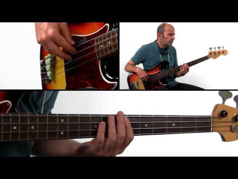 Blues Bass Guitar Lesson - Lick #33 Magic Sam Style - Jasper Mortier