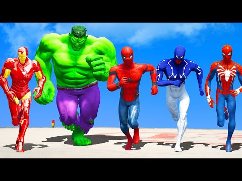 The Avengers VS Team Spider Man Peter Parker - Epic Battle