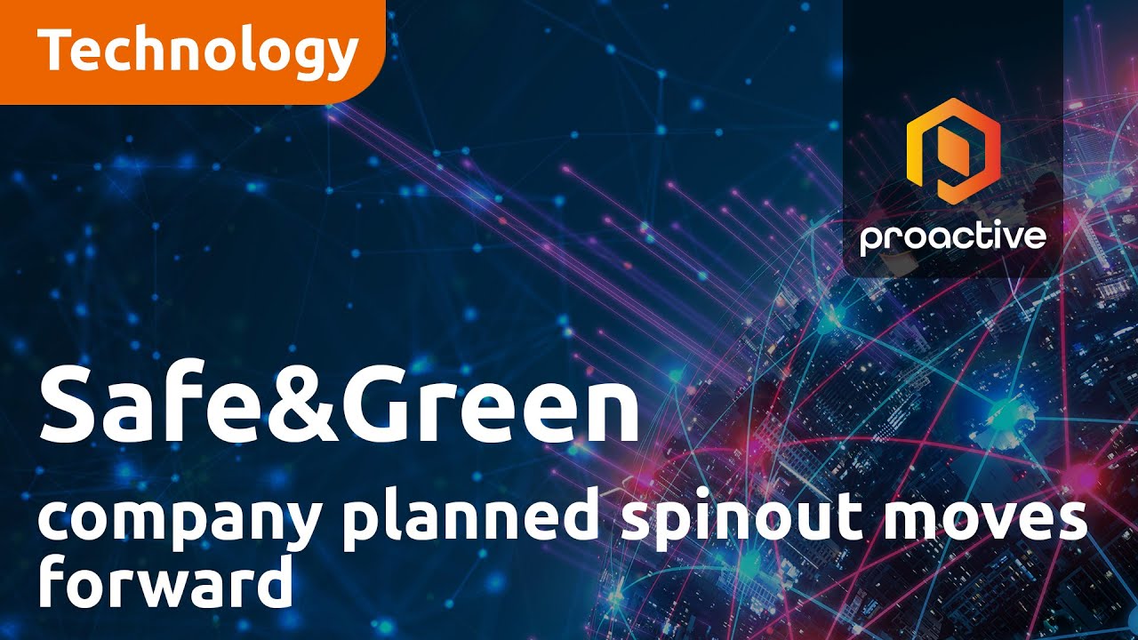Safe & Green Holding sees strong growth in financial numbers as company's planned spinout moves forward