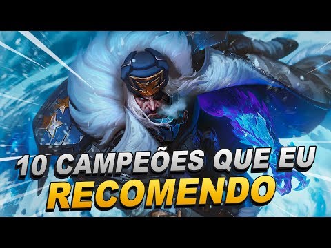 10 CAMPEÕES QUE EU RECOMENDO PARA SUBIR DE ELO RÁPIDO!! LOL!! zRepolhO