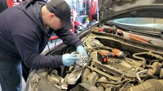 Replacing Power Steering Pump on a 2008-2012 Honda Accord, 2.4L I DIY I HOW TO I CAR MECHANIC