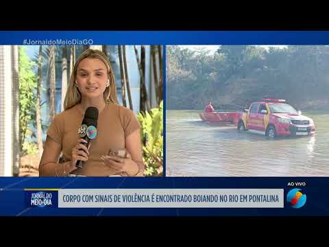 Corpo com sinais de violência é encontrado no Rio dos Bois em Pontalina