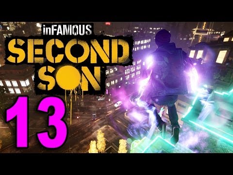 inFamous 3: Second Son - Part 13 - Concrete Boss (Playstation 4 PS4 Gameplay Walkthrough Let's Play)