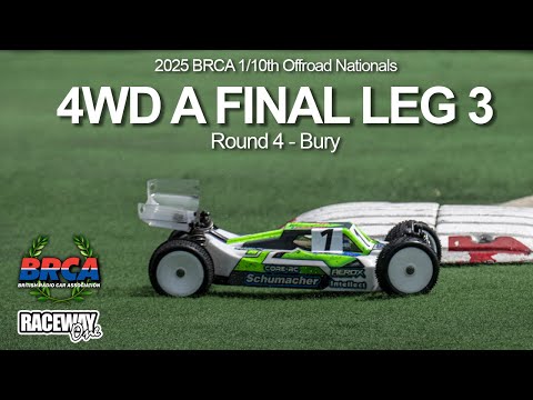 4wd A Final Leg 3 - 2025 BRCA Nationals Round 4 -Bury Metro, UK
