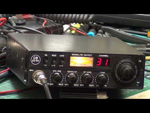 LCL Communicators NI440DX CB27/81 UK FM CB radio - On The Air test