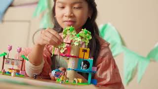 LEGO® Friends 42666 Kočičí narozeninová oslava a dům na stromě