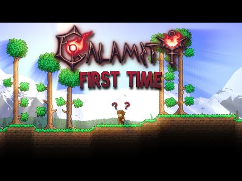 Terraria Calamity for the first time | Start to Finish