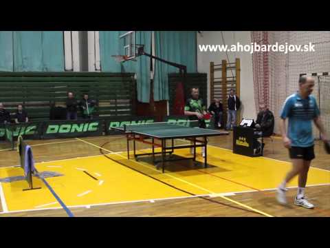 Stolný tenis: Bardejov A - Svidník A