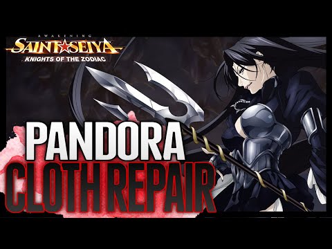 CLOTH REPAIR da PANDORA está INSANO! CURA + SHIELD! A melhor HEALER do JOGO? | SAINT SEIYA AWAKENING