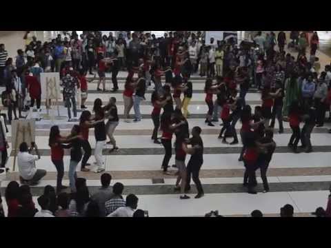 International ZOUK flash Mob Dancevilla productions Thane 2014