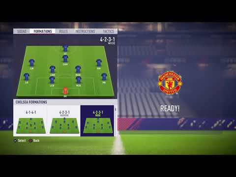 Fifa 18|formation, instructions and tactics| 4-2-3-1 narrow|