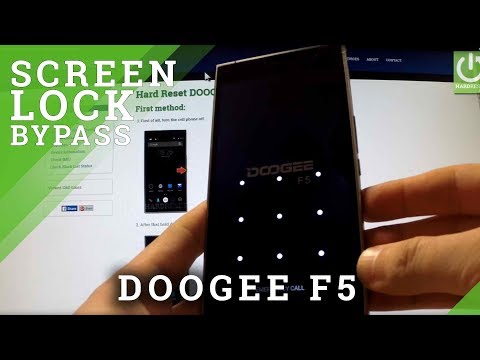 How to Hard Reset DOOGEE F5  - bypass lock screen pattern