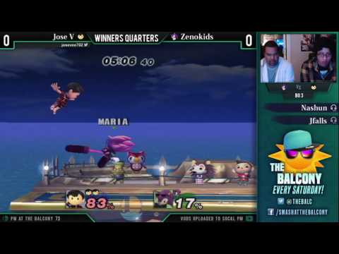 PM @ the Balcony 73 - Winners Quarters ft. Zenokids (Sonic) VS Jose V (Ness)