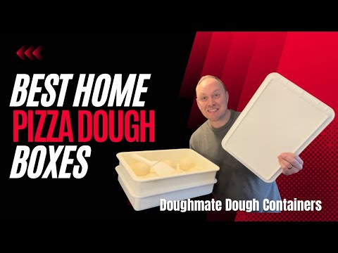 Best Way to Store Pizza Dough at Home! Doughmates Artisan Dough Tray Kit