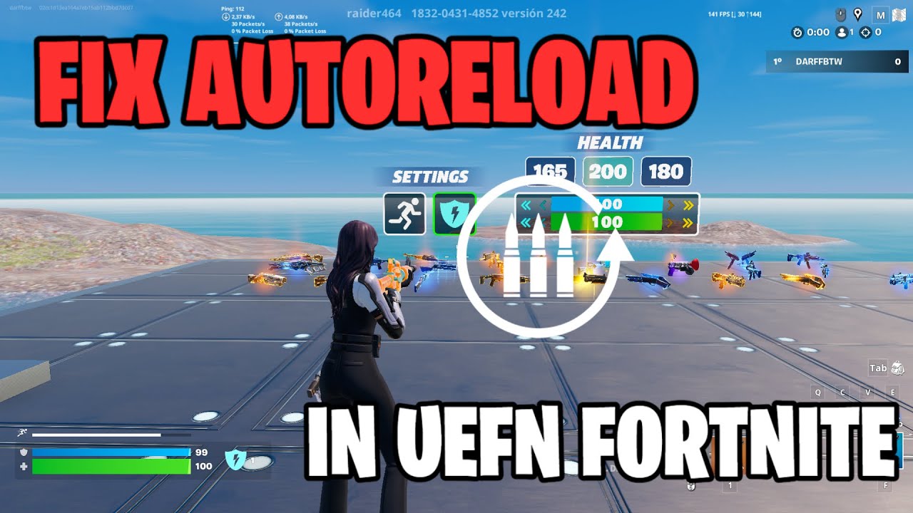 How to FIX AUTO-RELOAD in Fortnite Creative 2026 (in UEFN)