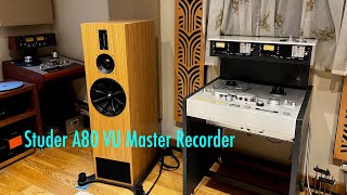 Video thumbnail for Studer A80 VU Master Recorder - unveiling a legend. by Dave Denyer