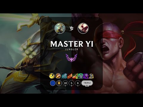 Master Yi Jungle vs Lee Sin - EUW Master Patch 12.22