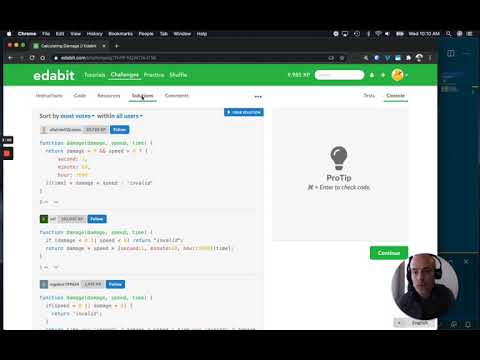 Javascript Coding Challenge Edabit Calculating Damage