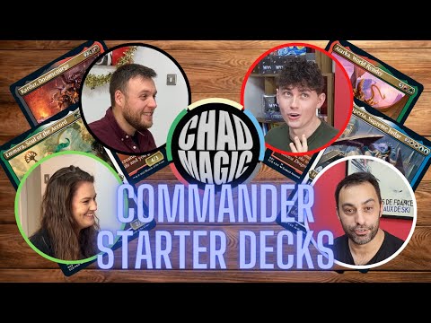 Commander Starter Decks - UNBELIEVEABLY POWERFUL PRECONS!