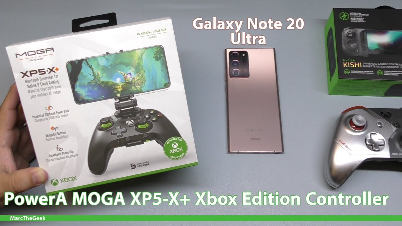MOGA XP5-XBOX Plus with Galaxy Note 20 Ultra
